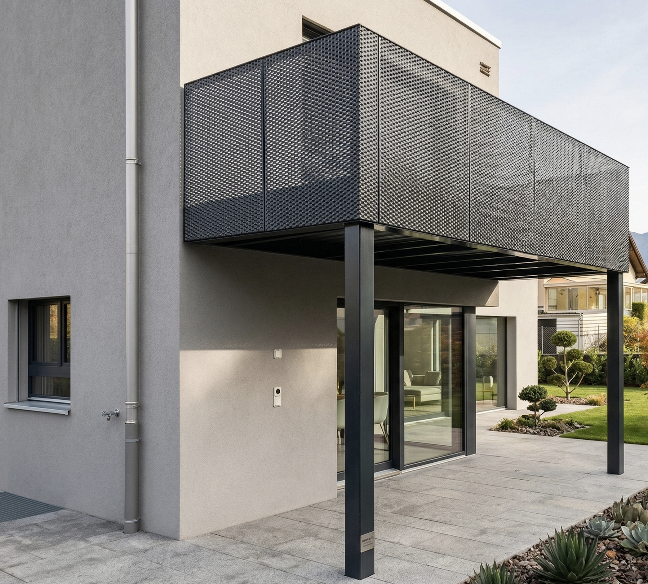 Close up of steel texture and welding