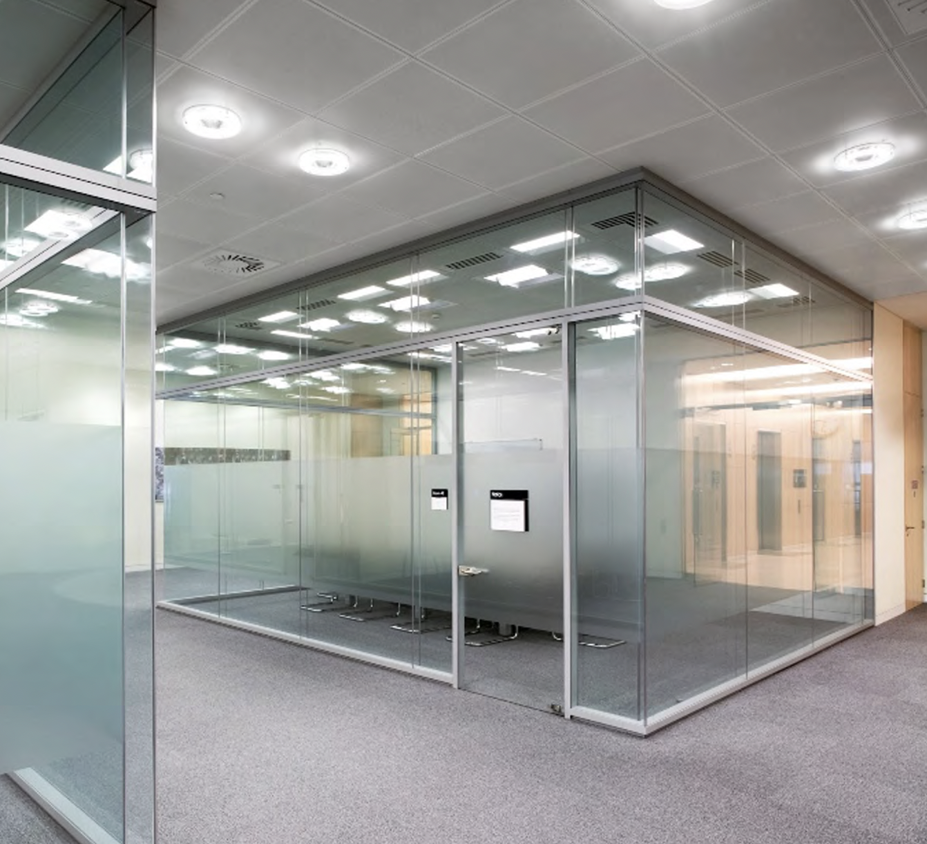 Détail structure porteuse mezzanine acier