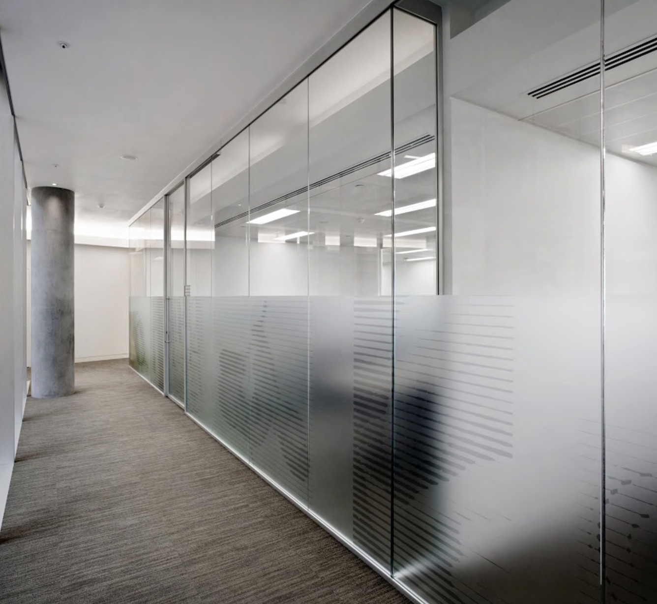 Structure métallique mezzanine de bureaux